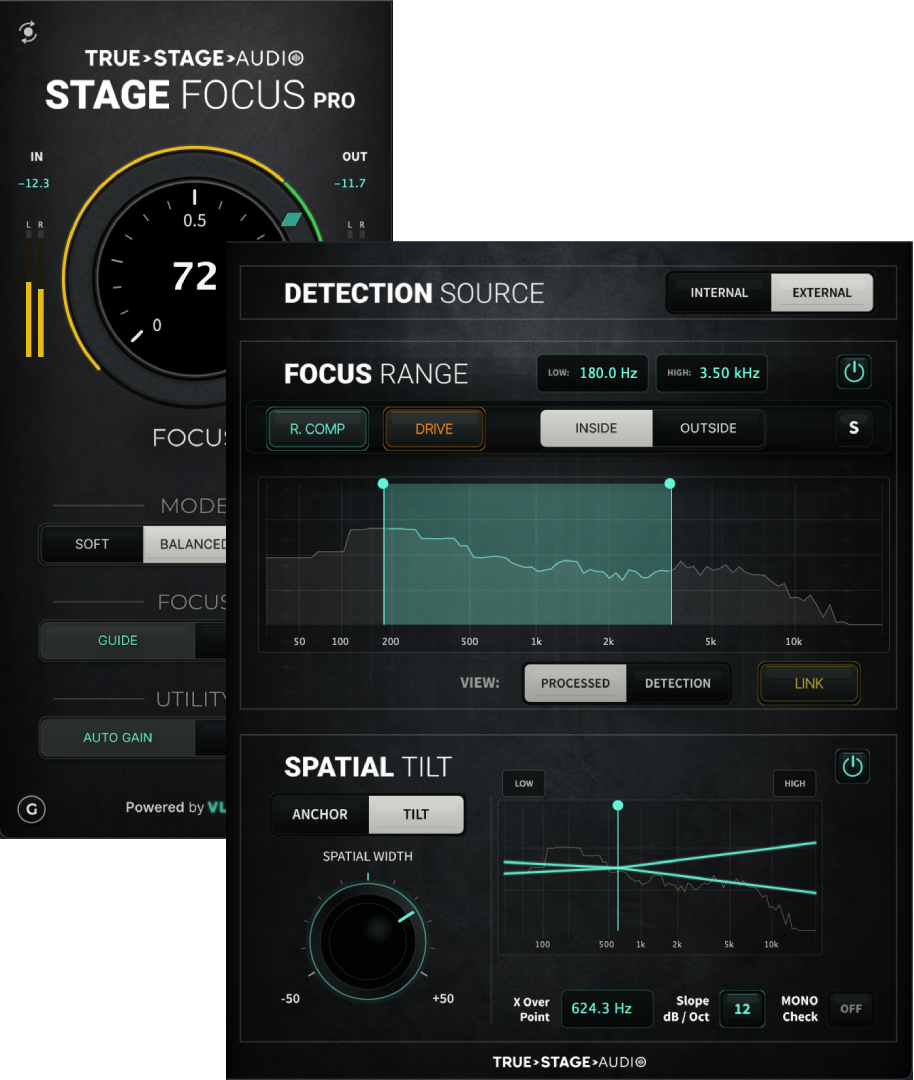 Stage Focus Pro plugin interface preview